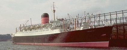 RMS Ivernia in New York